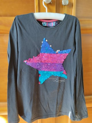 Camiseta niña desigual