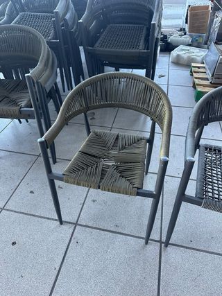 27 Sillas Exterior Nuevas a Estrenar
