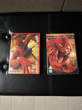 DVD SPIDERMAN + SPIDERMAN 2