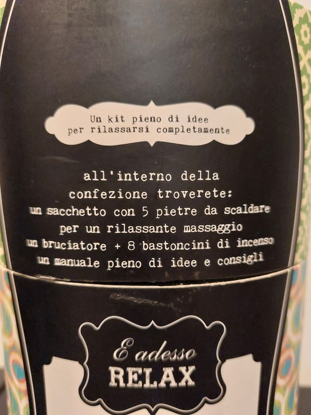 Confezione regalo Relax