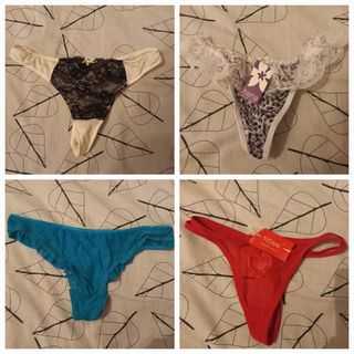 SIN USAR pack 8 tangas talla Única