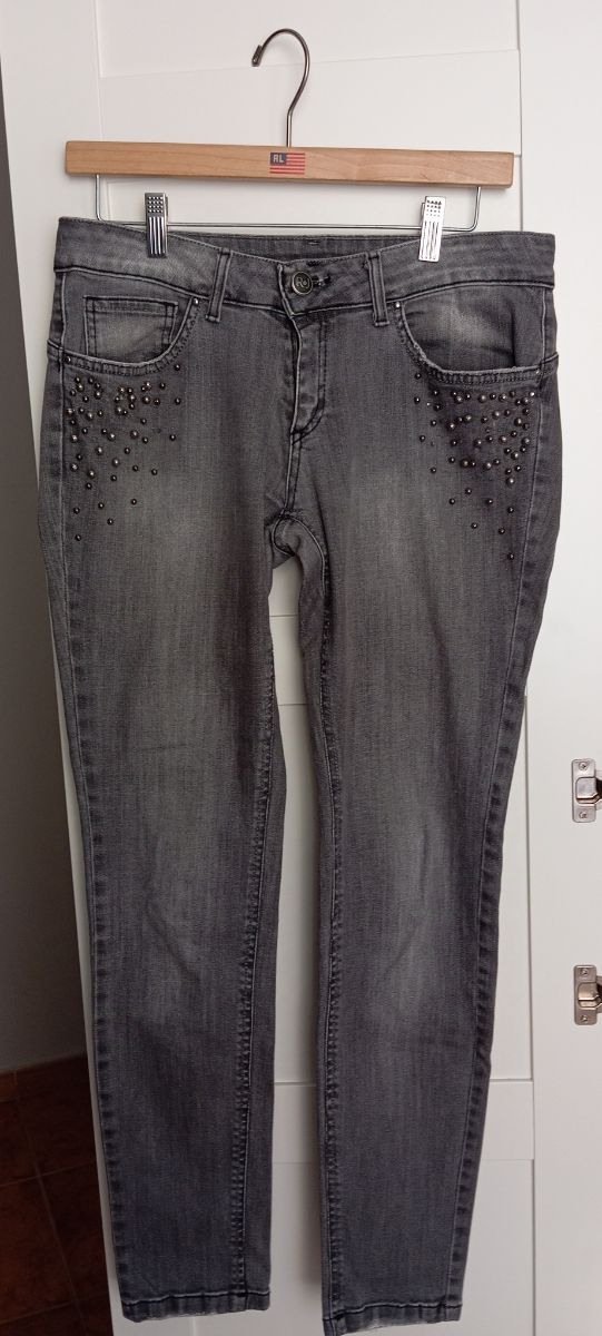 Pantalón vaquero skinny mujer talla L