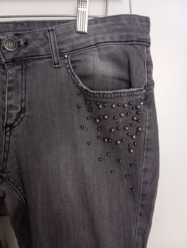 Pantalón vaquero skinny mujer talla L