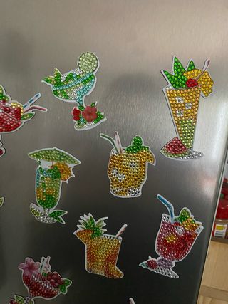 Imanes Bebidas Diamond Painting