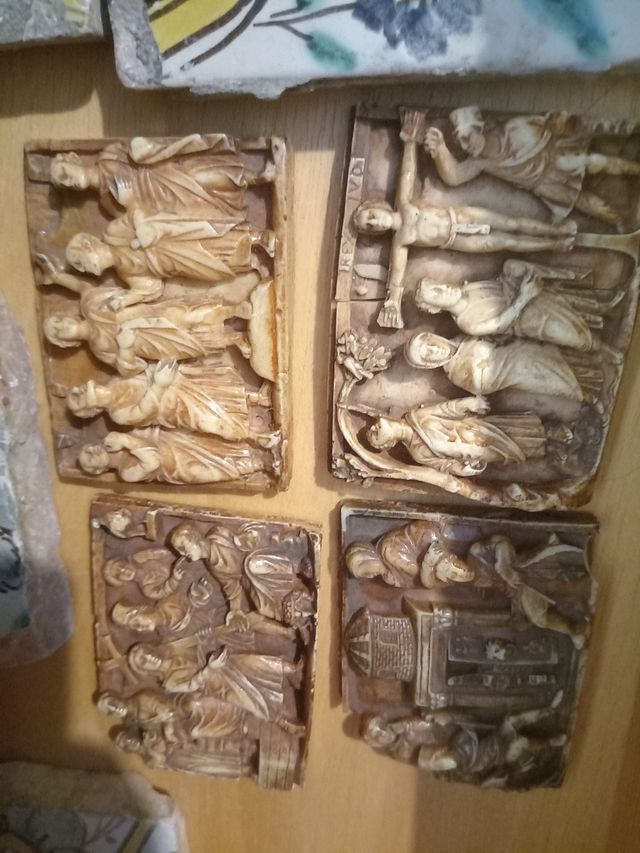 Relieve antiguo antigüedad religiosa