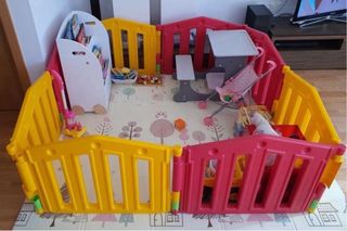 Parque infantil, corralito
