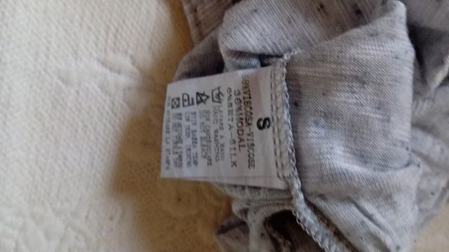 Maglietta maniche lunghe semitrasparente strampa