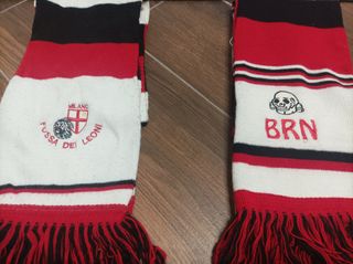Sciarpa scarf bufanda sciarpe ultras milan brigate