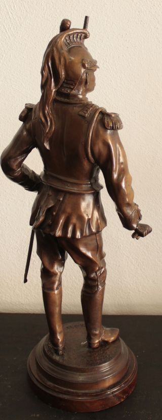 Figura soldado bronce