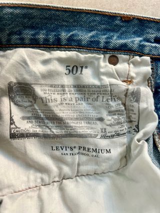 Shorts vaqueros Levis 