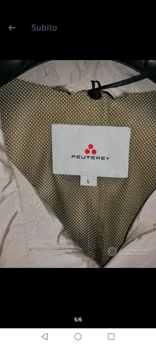 Giacca uomo peuterey