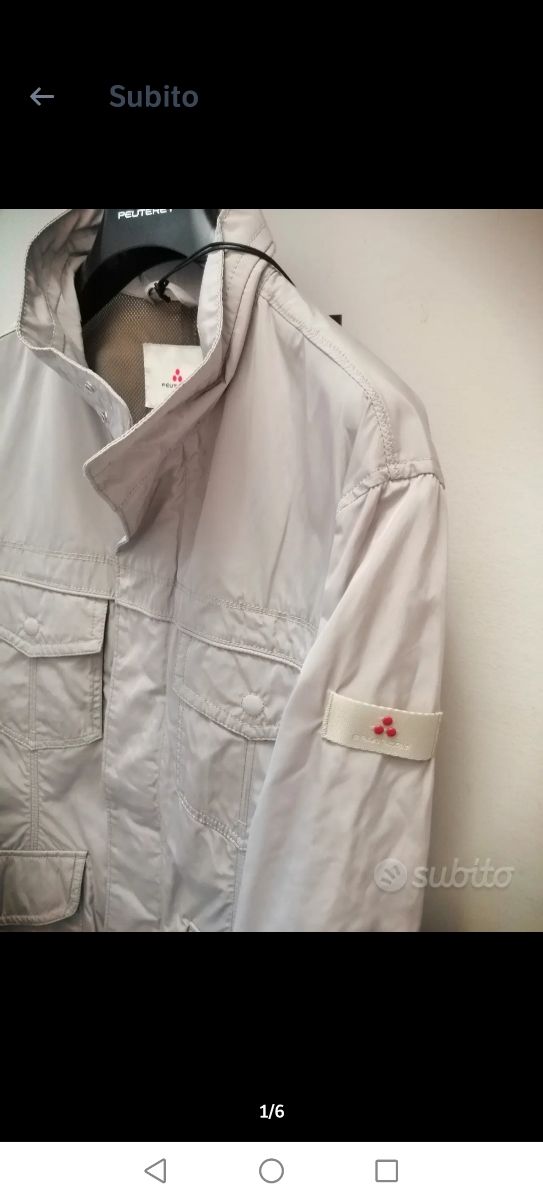 Giacca uomo peuterey