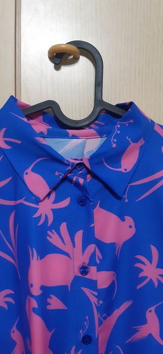 Camicia con maniche a palloncino