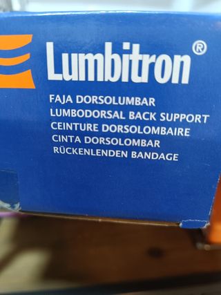 Faja Dorsolumbar 