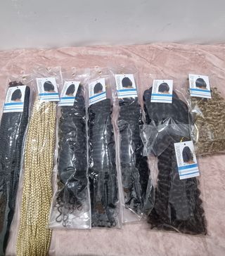 EXTENSIONES NO PELO NATURAL IDEAL PARA CROCHET