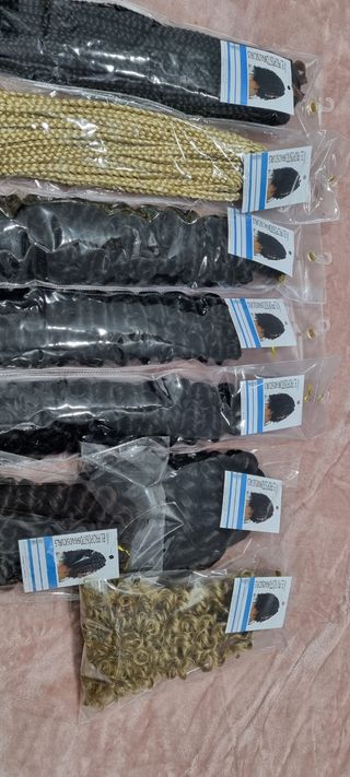EXTENSIONES NO PELO NATURAL IDEAL PARA CROCHET