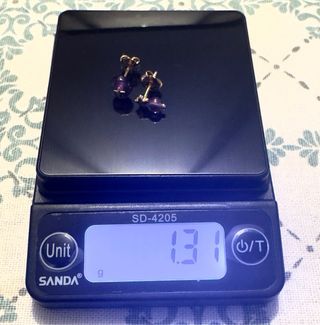 Pendientes Tous oro y gemas