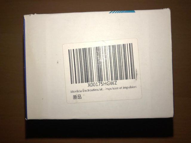 Electroestimulador TENS/EMS/PMS con 12 programas.