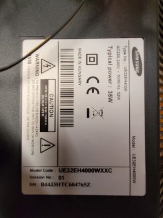 Tiras Led TV Samsung 32 pulgadas   Recambio