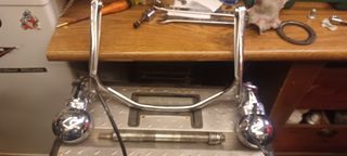 Intermitentes delanteros harley con soporte