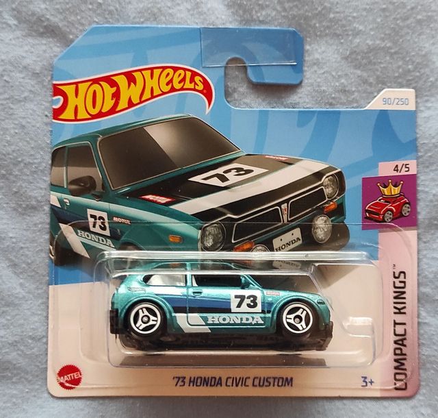 Hot Wheels 73 Honda Civic Custom