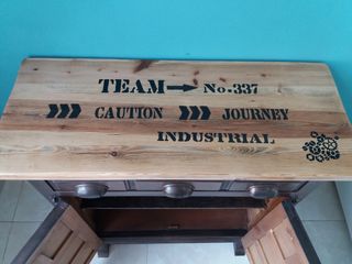 Mueble entrada de madera