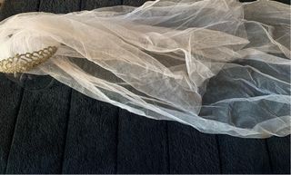 Velo de novia del terror