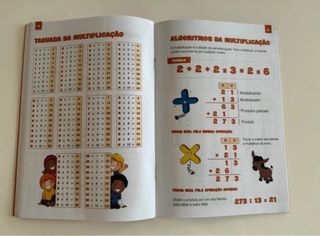 Livro Tabuada dos sabichões