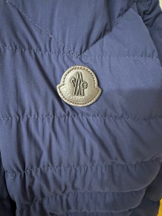 Moncler bomber plumas talla  2 azul
