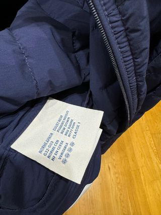 Moncler bomber plumas talla  2 azul