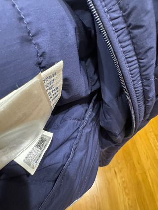 Moncler bomber plumas talla  2 azul