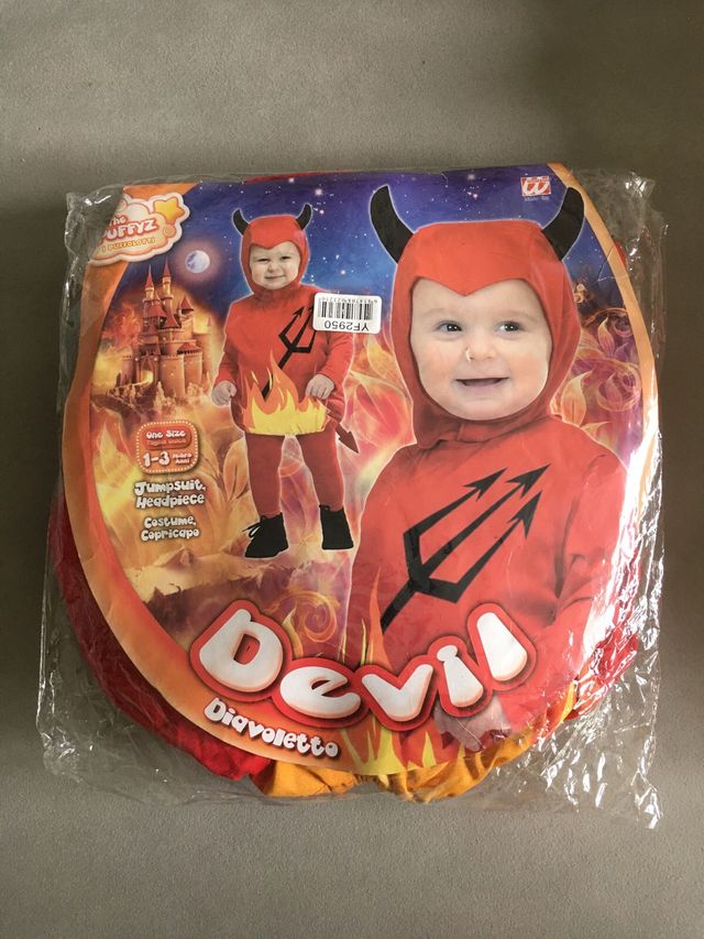 Disfraz diablo helloween