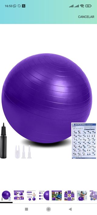 Pelota yoga o pilates
