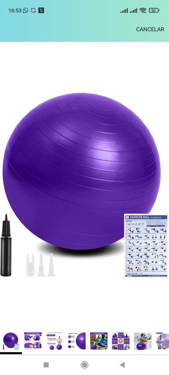 Pelota yoga o pilates