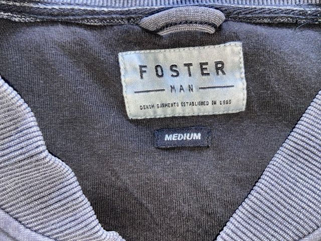 Chaqueta Bomber Gris, Foster