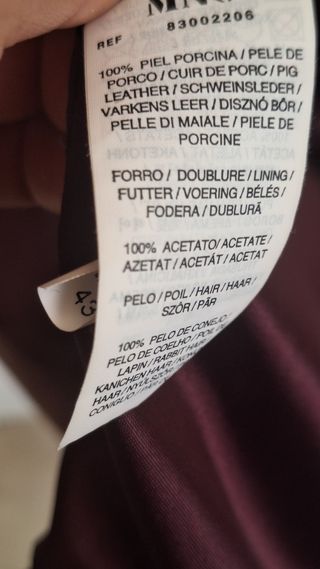 Abrigo de piel