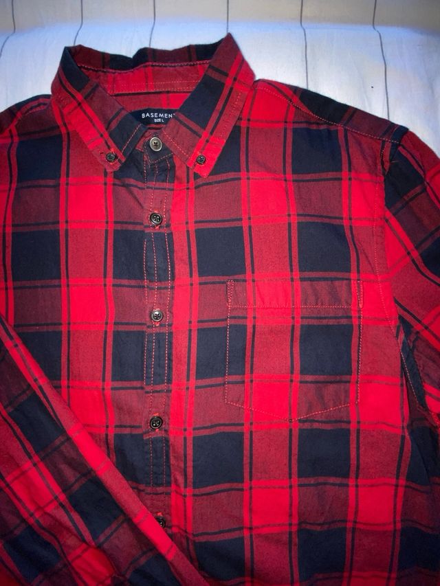 Camisa de cuadros de Basement
