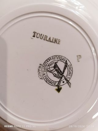 ANTIGUA VAJILLA FRANCESA