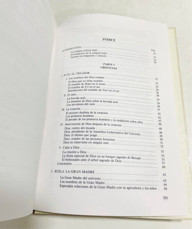 LOS BUBIS. RITOS Y CREENCIAS
