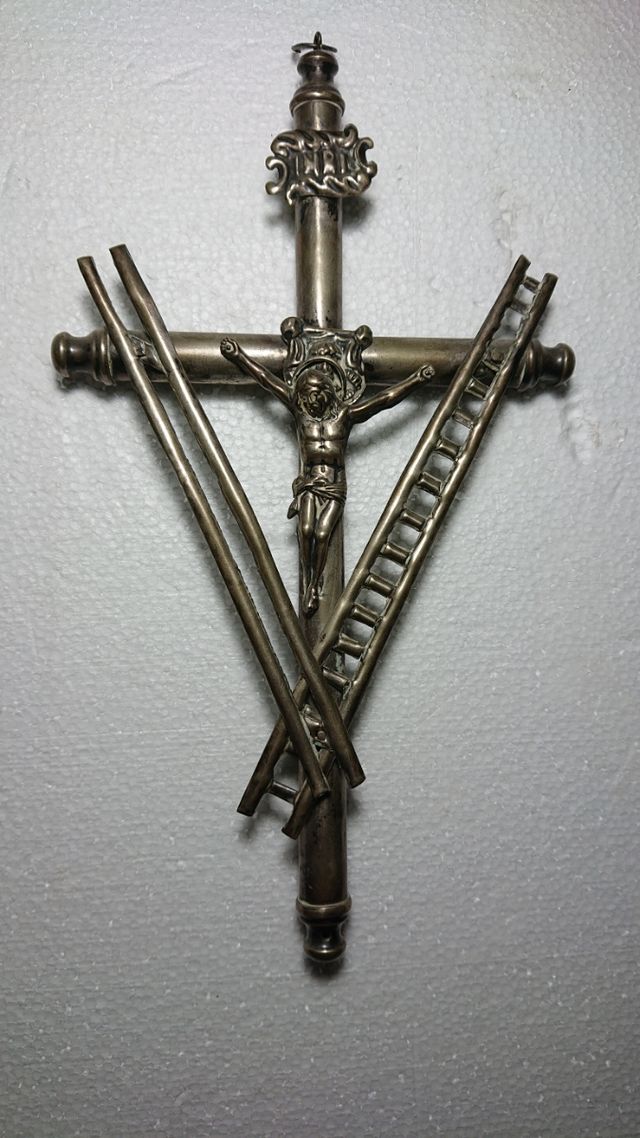 Antico Crocifisso Argento800 27x16cm'800