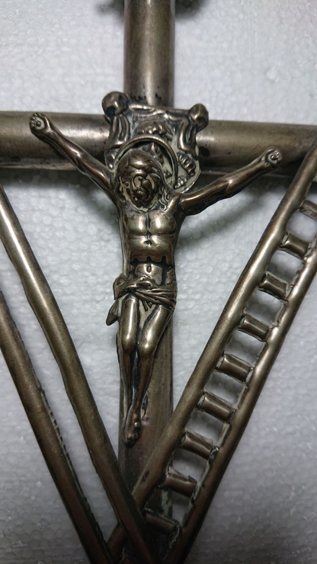 Antico Crocifisso Argento800 27x16cm'800