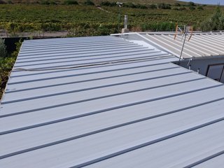 Pannello sandwich in alluminio per portici