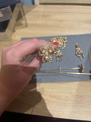 Aderezo en oro 