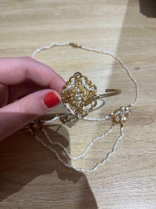 Aderezo en oro 