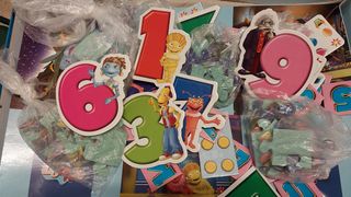 Juego educativo con puzzle variadoss