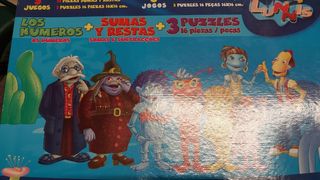Juego educativo con puzzle variadoss