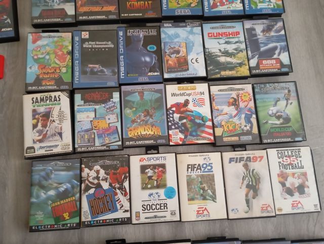 Lote 39 juegos megadrive