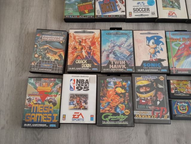 Lote 39 juegos megadrive