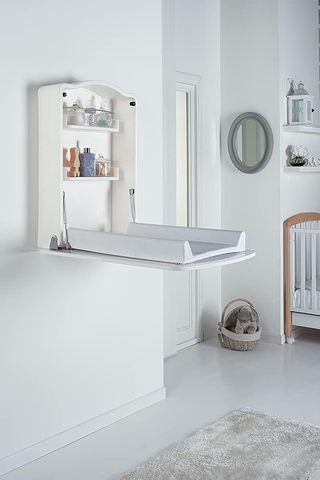 Foppapedretti, Komodo, fasciatoio da parete con materasso