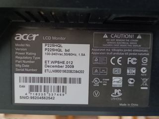 Asus monitor full 1080p HD